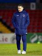 15 February 2025; Bray Wanderers first team coach Paul Heffernan before the SSE Airtricity Men's First Division match between Longford Town and Bray Wanderers at Bishopsgate in Longford. Photo by Michael P Ryan/Sportsfile