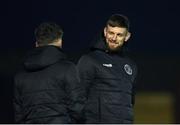 15 February 2025; Kilian Cantwell of Bray Wanderers before the SSE Airtricity Men's First Division match between Longford Town and Bray Wanderers at Bishopsgate in Longford. Photo by Michael P Ryan/Sportsfile