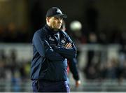15 February 2025; Dublin manager Dessie Farrell before the Allianz Football League Division 1 match between Kerry and Dublin at Austin Stack Park in Tralee, Kerry. Photo by Brendan Moran/Sportsfile