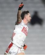 15 February 2025; Chris Óg Jones of Cork celebrates after scoring his side's third goal during the Allianz Football League Division 2 match between Cork and Westmeath at SuperValu Páirc Uí Chaoimh in Cork. Photo by Tom Beary/Sportsfile