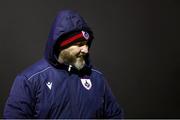 15 February 2025; Longford Town manager Wayne Groves before the SSE Airtricity Men's First Division match between Longford Town and Bray Wanderers at Bishopsgate in Longford. Photo by Michael P Ryan/Sportsfile