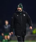 15 February 2025; Connacht head coach Pete Wilkins before the United Rugby Championship match between Connacht and Cardiff Rugby at Dexcom Stadium in Galway. Photo by Tyler Miller/Sportsfile
