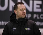 15 February 2025; League of Ireland director Mark Scanlon in attendance during the SSE Airtricity Men's First Division match between Longford Town and Bray Wanderers at Bishopsgate in Longford. Photo by Michael P Ryan/Sportsfile