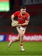 15 February 2025; Shane Daly of Munster during the United Rugby Championship match between Munster and Scarlets at Thomond Park in Limerick. Photo by Seb Daly/Sportsfile