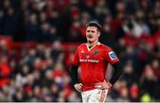 15 February 2025; Billy Burns of Munster during the United Rugby Championship match between Munster and Scarlets at Thomond Park in Limerick. Photo by Seb Daly/Sportsfile