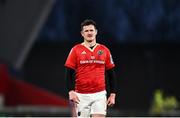 15 February 2025; Billy Burns of Munster during the United Rugby Championship match between Munster and Scarlets at Thomond Park in Limerick. Photo by Seb Daly/Sportsfile