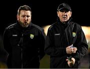 15 February 2025; Kerry manager Jack O'Connor, right anc coach Cian O'Neill before the Allianz Football League Division 1 match between Kerry and Dublin at Austin Stack Park in Tralee, Kerry. Photo by Brendan Moran/Sportsfile