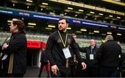 16 February 2025; Jordan Flores of Bohemians before the SSE Airtricity Men's Premier Division match between Bohemians and Shamrock Rovers at the Aviva Stadium in Dublin. Photo by Ben McShane/Sportsfile