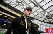 16 February 2025; Colm Whelan of Bohemians before the SSE Airtricity Men's Premier Division match between Bohemians and Shamrock Rovers at the Aviva Stadium in Dublin. Photo by Ben McShane/Sportsfile