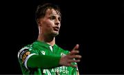 14 February 2025; Niall Brookwell of Kerry during the SSE Airtricity Men's First Division match between Kerry FC and Finn Harps at Mounthawk Park in Tralee, Kerry. Photo by Brendan Moran/Sportsfile