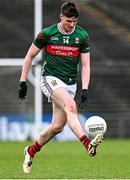 16 February 2025; Frank Irwin of Mayo during the Allianz Football League Division 1 match between Mayo and Tyrone at Hastings Insurance MacHale Park in Castlebar, Mayo. Photo by Piaras Ó Mídheach/Sportsfile
