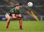 16 February 2025; Aidan O'Shea of Mayo during the Allianz Football League Division 1 match between Mayo and Tyrone at Hastings Insurance MacHale Park in Castlebar, Mayo. Photo by Piaras Ó Mídheach/Sportsfile