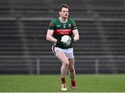 16 February 2025; Matthew Ruane of Mayo during the Allianz Football League Division 1 match between Mayo and Tyrone at Hastings Insurance MacHale Park in Castlebar, Mayo. Photo by Piaras Ó Mídheach/Sportsfile