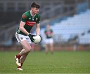 16 February 2025; Frank Irwin of Mayo during the Allianz Football League Division 1 match between Mayo and Tyrone at Hastings Insurance MacHale Park in Castlebar, Mayo. Photo by Piaras Ó Mídheach/Sportsfile