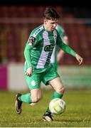 15 February 2025; Thomas Considine of Bray Wanderers during the SSE Airtricity Men's First Division match between Longford Town and Bray Wanderers at Bishopsgate in Longford. Photo by Michael P Ryan/Sportsfile