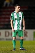 15 February 2025; Max Murphy of Bray Wanderers during the SSE Airtricity Men's First Division match between Longford Town and Bray Wanderers at Bishopsgate in Longford. Photo by Michael P Ryan/Sportsfile