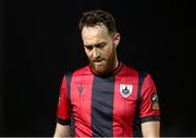15 February 2025; Dean George of Longford Town during the SSE Airtricity Men's First Division match between Longford Town and Bray Wanderers at Bishopsgate in Longford. Photo by Michael P Ryan/Sportsfile