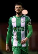 15 February 2025; Kilian Cantwell of Bray Wanderers during the SSE Airtricity Men's First Division match between Longford Town and Bray Wanderers at Bishopsgate in Longford. Photo by Michael P Ryan/Sportsfile