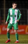 15 February 2025; Rhys Knight of Bray Wanderers during the SSE Airtricity Men's First Division match between Longford Town and Bray Wanderers at Bishopsgate in Longford. Photo by Michael P Ryan/Sportsfile
