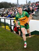16 February 2025; Oisin Gallen of Donegal before the Allianz Football League Division 1 match between Donegal and Armagh at MacCumhaill Park in Ballybofey, Donegal. Photo by Ramsey Cardy/Sportsfile