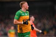 16 February 2025; Oisin Gallen of Donegal during the Allianz Football League Division 1 match between Donegal and Armagh at MacCumhaill Park in Ballybofey, Donegal. Photo by Ramsey Cardy/Sportsfile