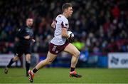 15 February 2025; Dylan McHugh of Galway during the Allianz Football League Division 1 match between Derry and Galway at Celtic Park in Derry. Photo by Ramsey Cardy/Sportsfile