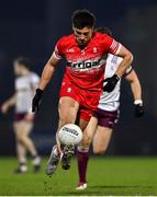 15 February 2025; Conor Doherty of Derry during the Allianz Football League Division 1 match between Derry and Galway at Celtic Park in Derry. Photo by Ramsey Cardy/Sportsfile