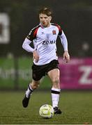 14 February 2025; Aodh Dervin of Dundalk during the SSE Airtricity Men's First Division match between Dundalk and Athlone Town at Oriel Park in Dundalk, Louth. Photo by Ben McShane/Sportsfile