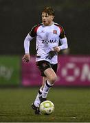 14 February 2025; Aodh Dervin of Dundalk during the SSE Airtricity Men's First Division match between Dundalk and Athlone Town at Oriel Park in Dundalk, Louth. Photo by Ben McShane/Sportsfile