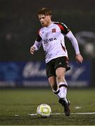 14 February 2025; Aodh Dervin of Dundalk during the SSE Airtricity Men's First Division match between Dundalk and Athlone Town at Oriel Park in Dundalk, Louth. Photo by Ben McShane/Sportsfile