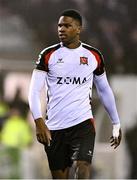 14 February 2025; Mayowa Animasahun of Dundalk during the SSE Airtricity Men's First Division match between Dundalk and Athlone Town at Oriel Park in Dundalk, Louth. Photo by Ben McShane/Sportsfile
