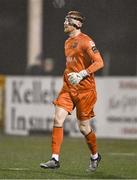14 February 2025; Dundalk goalkeeper Enda Minogue during the SSE Airtricity Men's First Division match between Dundalk and Athlone Town at Oriel Park in Dundalk, Louth. Photo by Ben McShane/Sportsfile