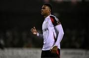 14 February 2025; Mayowa Animasahun of Dundalk during the SSE Airtricity Men's First Division match between Dundalk and Athlone Town at Oriel Park in Dundalk, Louth. Photo by Ben McShane/Sportsfile