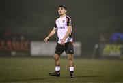 14 February 2025; Andy Paraschiv of Dundalk during the SSE Airtricity Men's First Division match between Dundalk and Athlone Town at Oriel Park in Dundalk, Louth. Photo by Ben McShane/Sportsfile