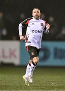 14 February 2025; Keith Ward of Dundalk during the SSE Airtricity Men's First Division match between Dundalk and Athlone Town at Oriel Park in Dundalk, Louth. Photo by Ben McShane/Sportsfile