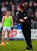 16 February 2025; Peter Dooley of Louth before the Allianz Football League Division 2 match between Cavan and Louth at Kingspan Breffni Park in Cavan. Photo by Ray McManus/Sportsfile