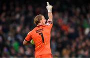 16 February 2025; Bohemians goalkeeper James Talbot during the SSE Airtricity Men's Premier Division match between Bohemians and Shamrock Rovers at the Aviva Stadium in Dublin. Photo by Stephen McCarthy/Sportsfile