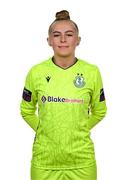 15 February 2025; Goalkeeper Summer Lawless during a Shamrock Rovers squad portraits session at Tallaght Stadium in Dublin. Photo by Stephen McCarthy/Sportsfile