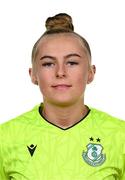 15 February 2025; Goalkeeper Summer Lawless during a Shamrock Rovers squad portraits session at Tallaght Stadium in Dublin. Photo by Stephen McCarthy/Sportsfile
