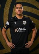 31 January 2025; Mathyas Randriamamy during a Kerry FC squad portrait session at Mounthawk Park in Tralee, Kerry. Photo by Brendan Moran/Sportsfile