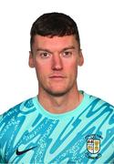 17 February 2025; Matthew Connor during an Athlone Town squad portraits session at Athlone Town Stadium in Lissywollen, Westmeath. Photo by Shauna Clinton/Sportsfile