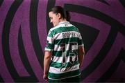 15 February 2025; Aoife Brophy during a Shamrock Rovers squad portraits session at Tallaght Stadium in Dublin. Photo by Stephen McCarthy/Sportsfile