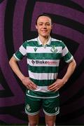 15 February 2025; Áine O'Gorman during a Shamrock Rovers squad portraits session at Tallaght Stadium in Dublin. Photo by Stephen McCarthy/Sportsfile