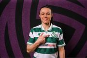 15 February 2025; Áine O'Gorman during a Shamrock Rovers squad portraits session at Tallaght Stadium in Dublin. Photo by Stephen McCarthy/Sportsfile
