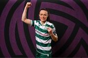 15 February 2025; Áine O'Gorman during a Shamrock Rovers squad portraits session at Tallaght Stadium in Dublin. Photo by Stephen McCarthy/Sportsfile