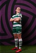 15 February 2025; Aoife Brophy during a Shamrock Rovers squad portraits session at Tallaght Stadium in Dublin. Photo by Stephen McCarthy/Sportsfile
