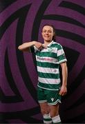 15 February 2025; Áine O'Gorman during a Shamrock Rovers squad portraits session at Tallaght Stadium in Dublin. Photo by Stephen McCarthy/Sportsfile