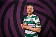 15 February 2025; Áine O'Gorman during a Shamrock Rovers squad portraits session at Tallaght Stadium in Dublin. Photo by Stephen McCarthy/Sportsfile