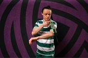 15 February 2025; Áine O'Gorman during a Shamrock Rovers squad portraits session at Tallaght Stadium in Dublin. Photo by Stephen McCarthy/Sportsfile
