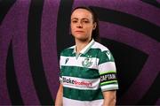 15 February 2025; Áine O'Gorman during a Shamrock Rovers squad portraits session at Tallaght Stadium in Dublin. Photo by Stephen McCarthy/Sportsfile